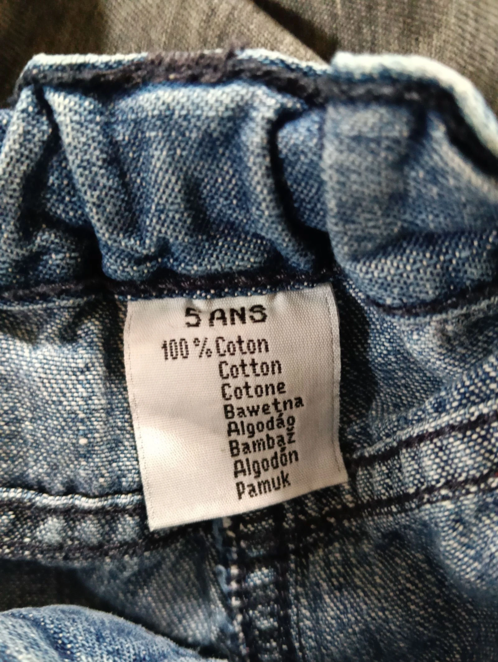 Short en jeans 5ans – photo 3